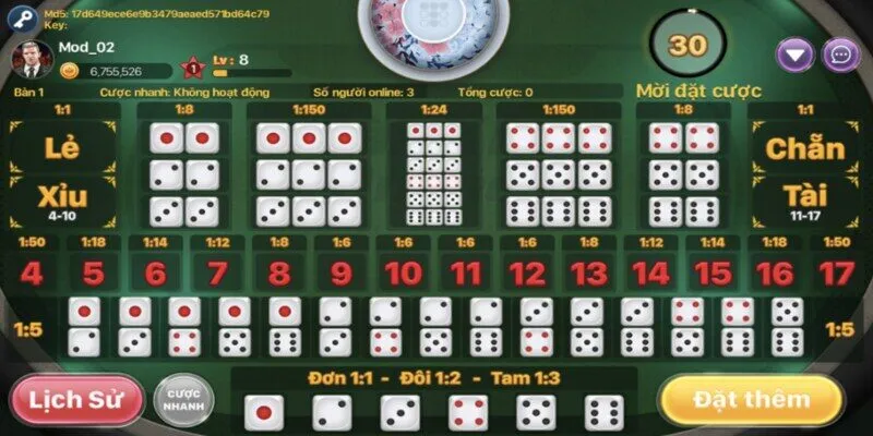 Ham Odds cao - Tham thì thâm khi chơi tài xỉu online